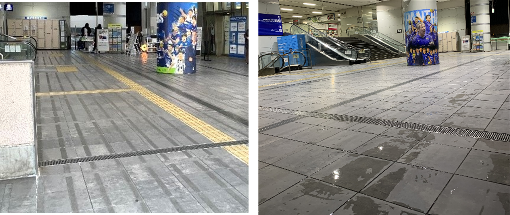 梅雨の転倒対策で差別化を実現 ― 滑り止め施工の強み
